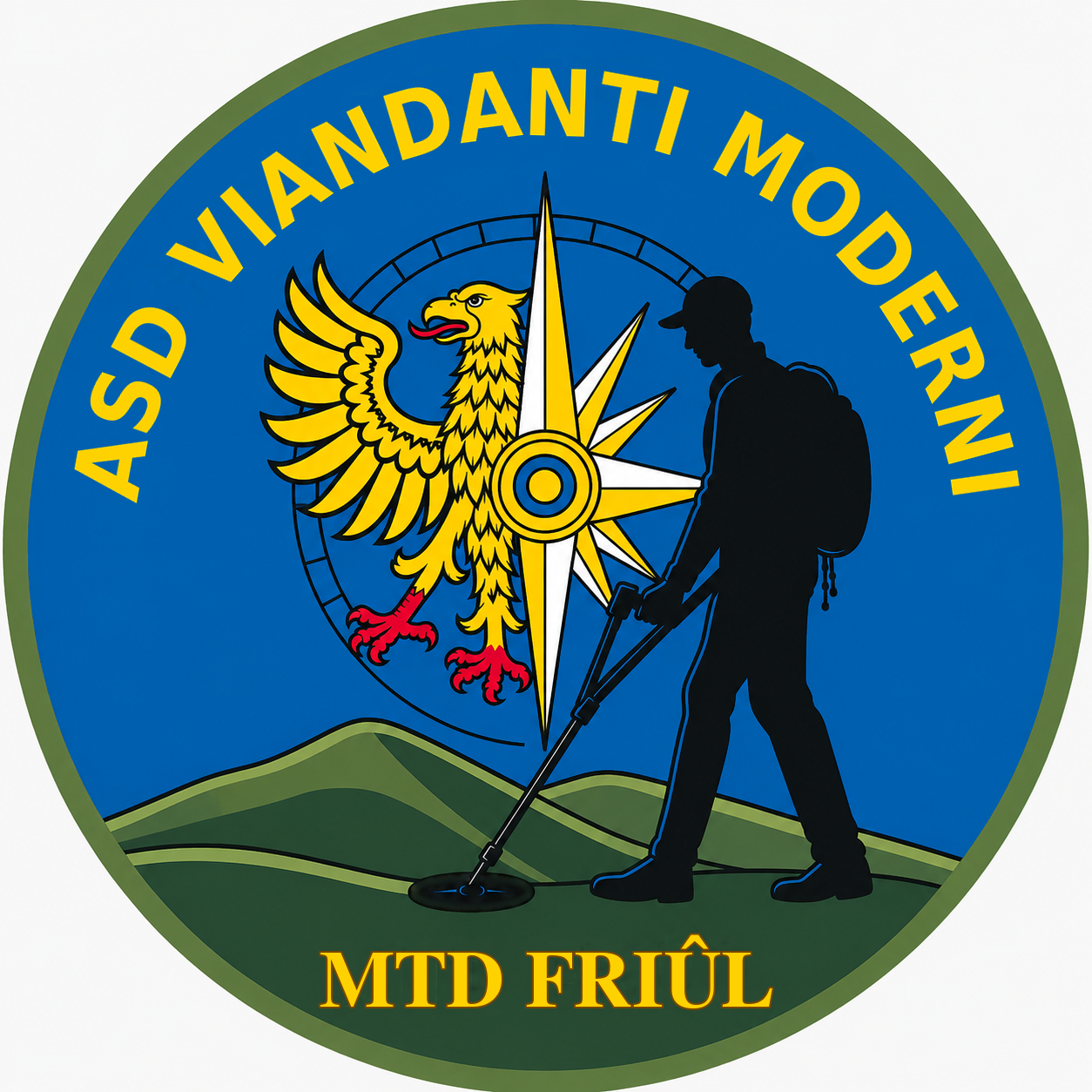 Logo ASD Viandanti Moderni — MTD Friûl